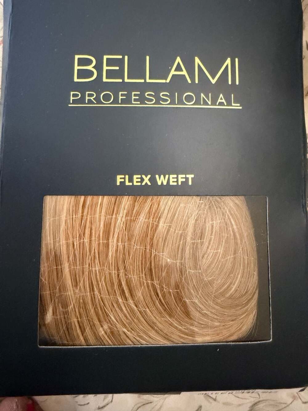 Bellami Professional Straight Flex Weft Hair Extensions 16" 120g Bronde #4/#22 M
